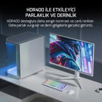 GAMEPOWER 27" RAPID V90 300Hz 0.5Ms Fast VA FHD Pivot RGB Beyaz Gaming Monitör (Sıfır Ölü Piksel Garantili)